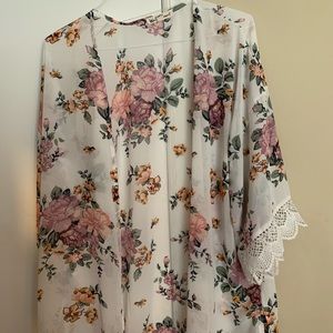 Floral kimono